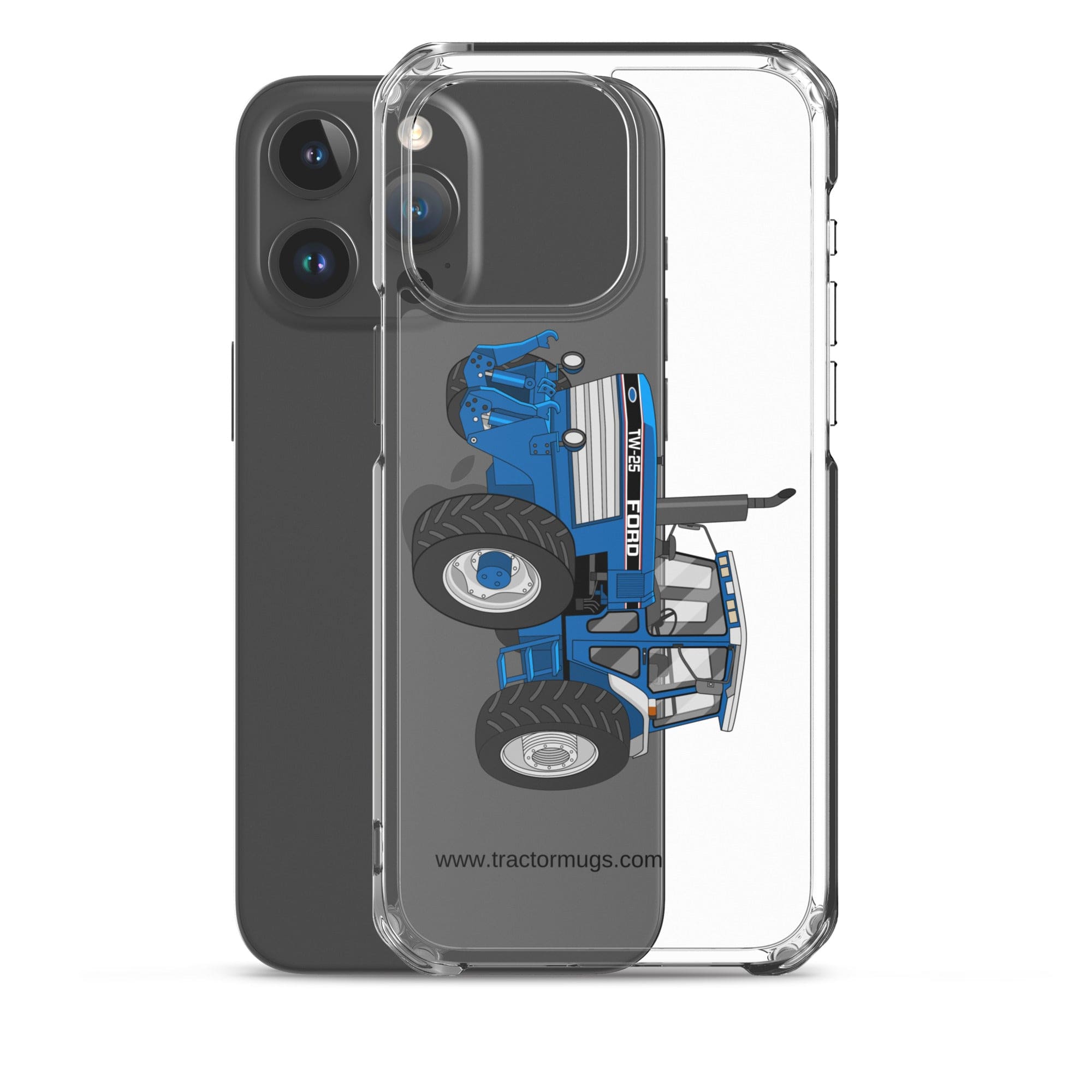 The Tractor Mugs Store Ford TW 25 |  Clear Case for iPhone® Quality Farmers Merch