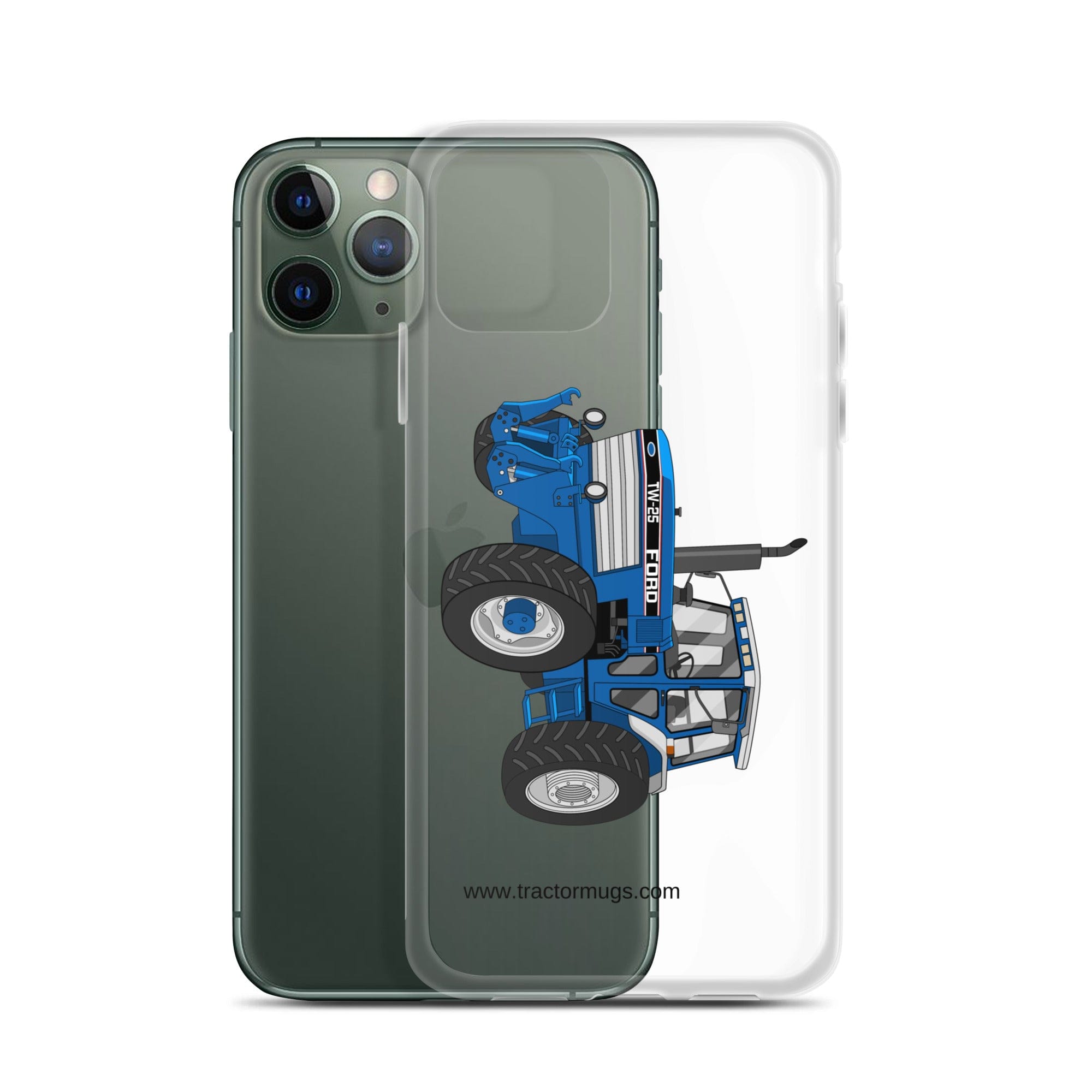 The Tractor Mugs Store Ford TW 25 |  Clear Case for iPhone® Quality Farmers Merch
