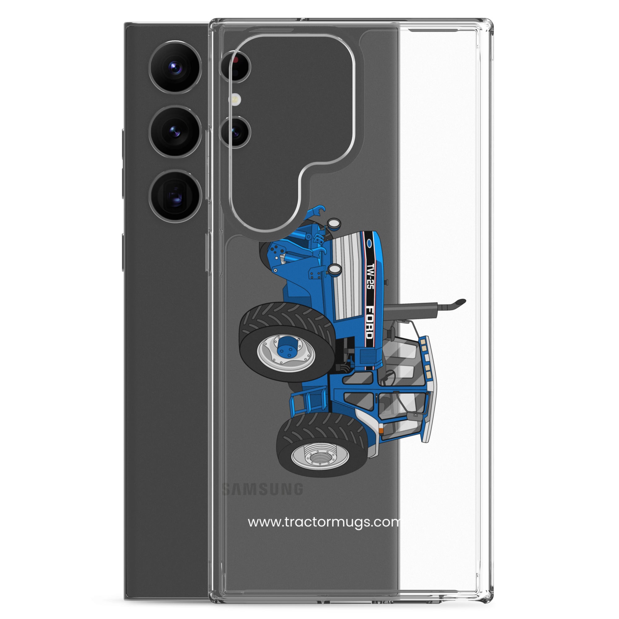 The Tractor Mugs Store Ford TW 25 |  Clear Case for Samsung® Quality Farmers Merch