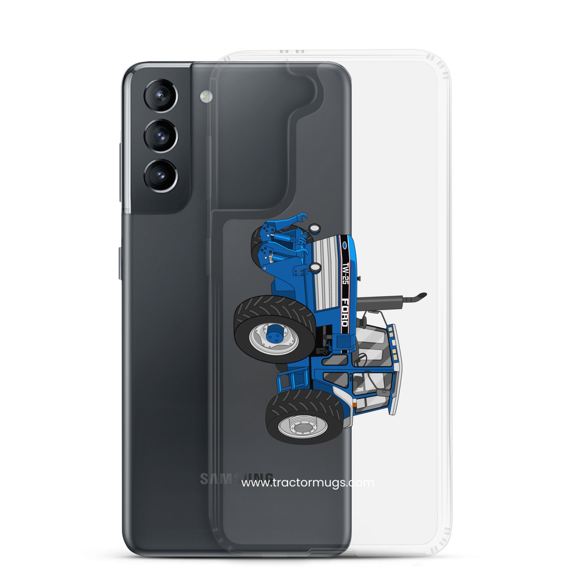 The Tractor Mugs Store Ford TW 25 |  Clear Case for Samsung® Quality Farmers Merch