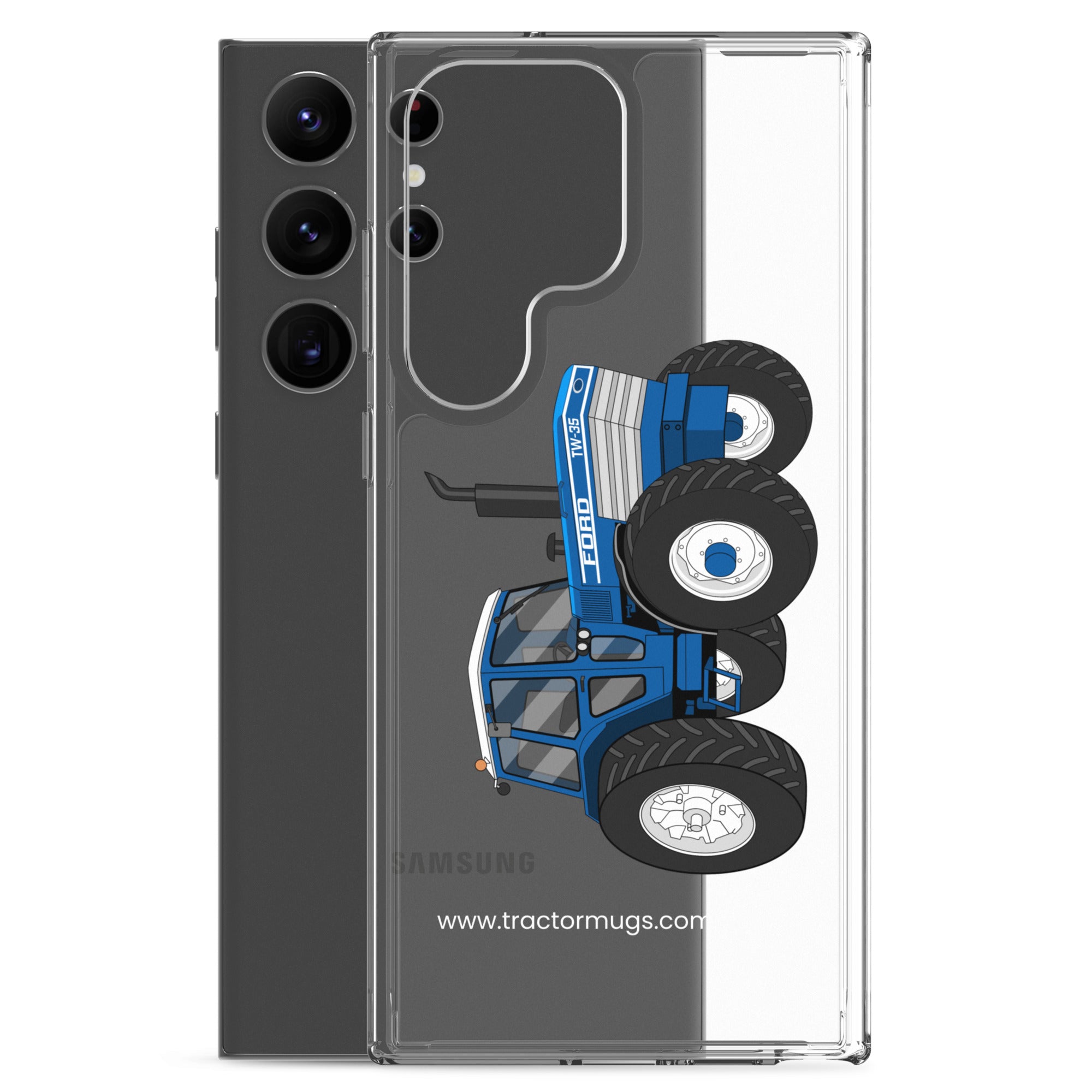 The Tractor Mugs Store Ford TW 35  |  Clear Case for Samsung® Quality Farmers Merch