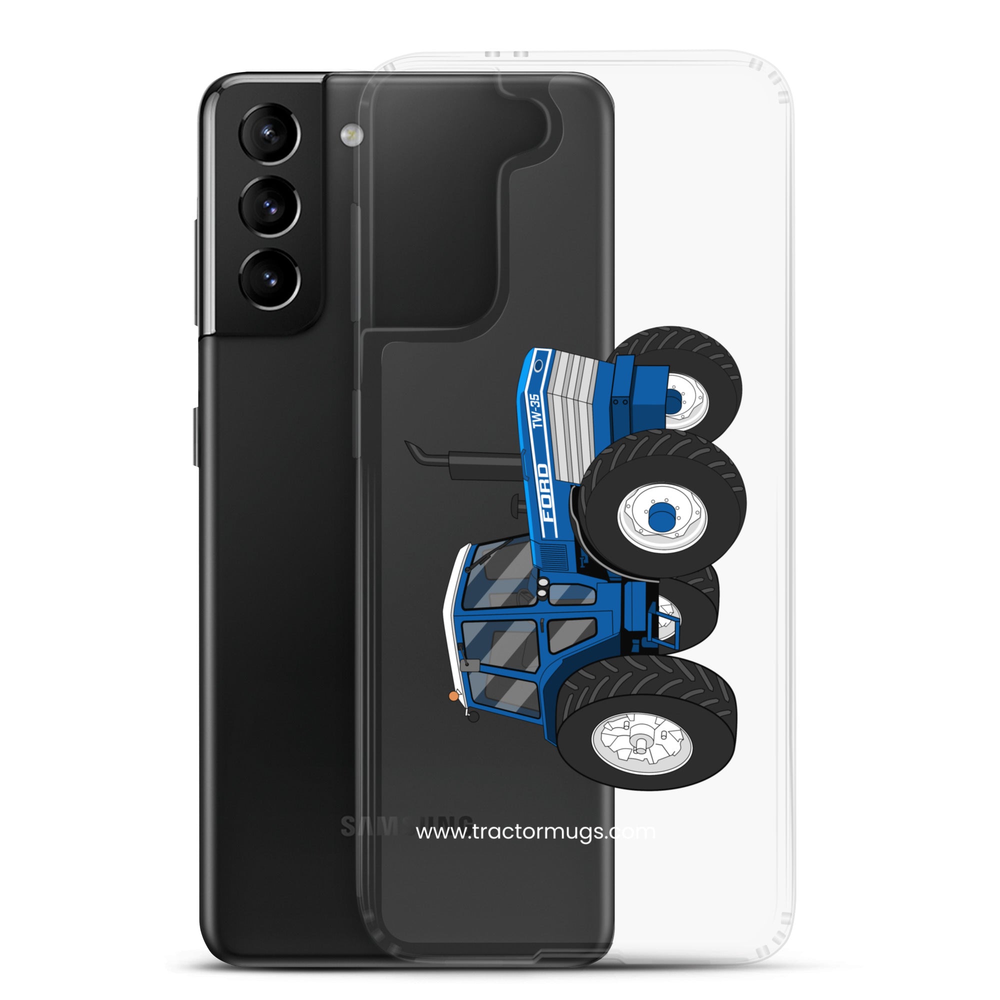 The Tractor Mugs Store Ford TW 35  |  Clear Case for Samsung® Quality Farmers Merch