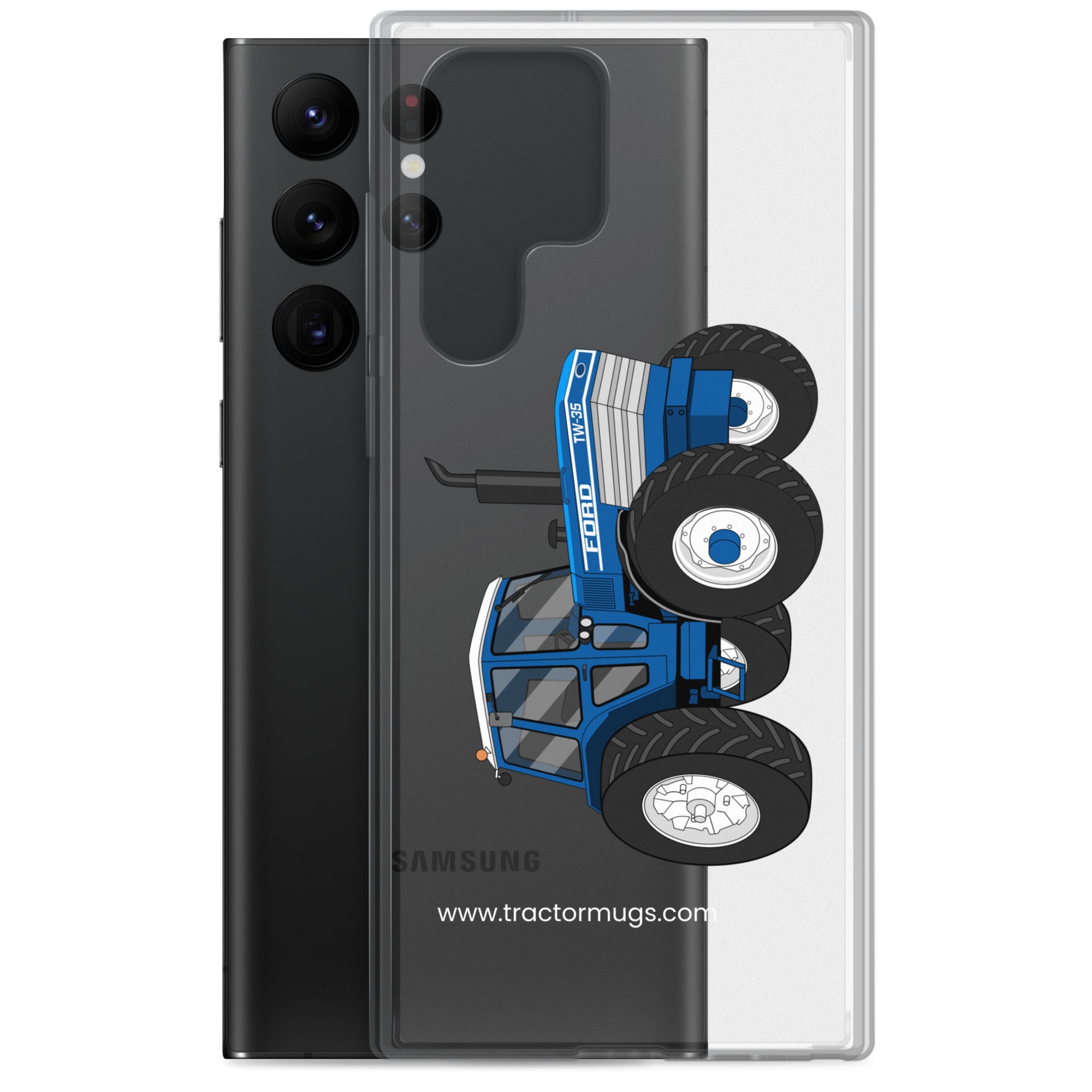 The Tractor Mugs Store Ford TW 35  |  Clear Case for Samsung® Quality Farmers Merch