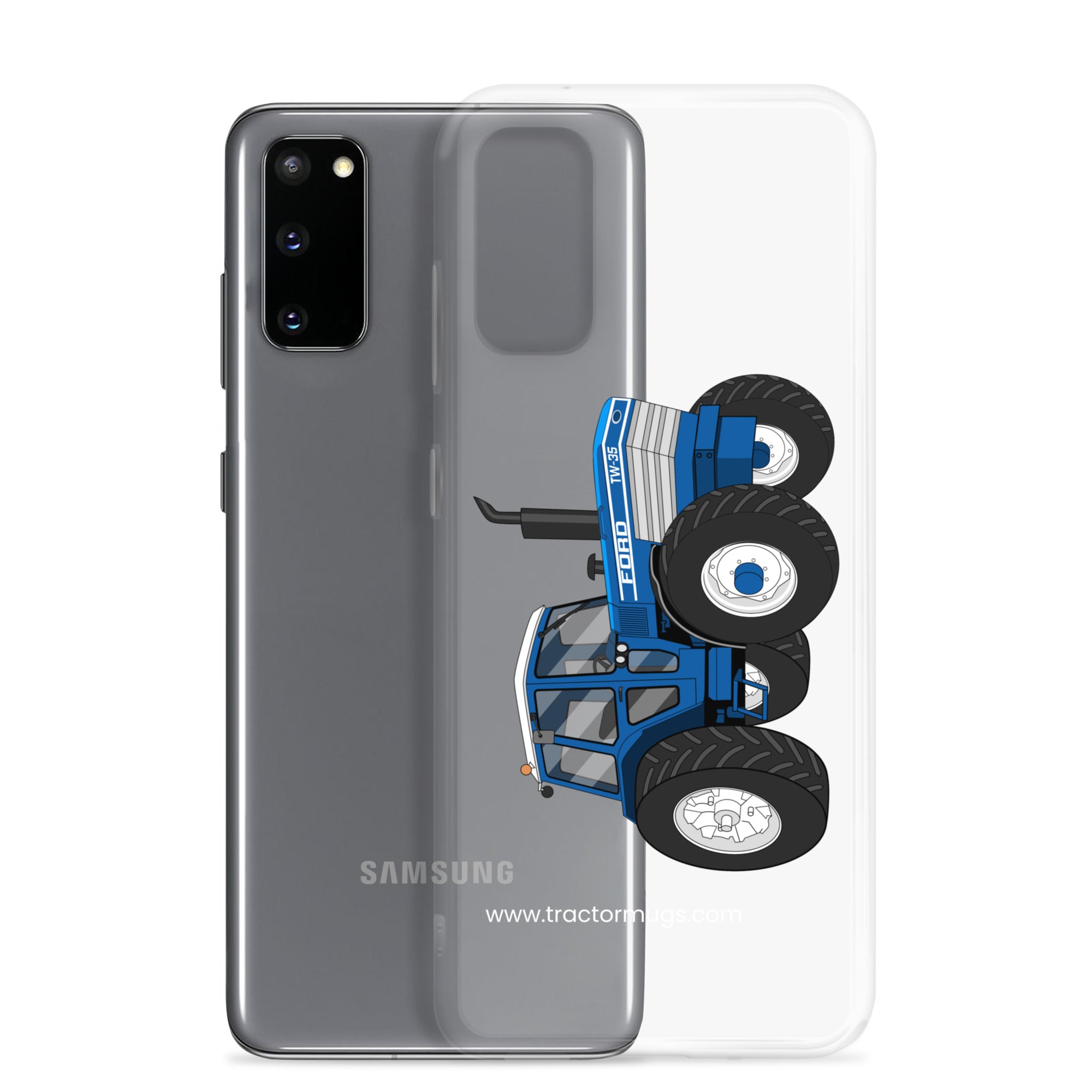 The Tractor Mugs Store Ford TW 35  |  Clear Case for Samsung® Quality Farmers Merch