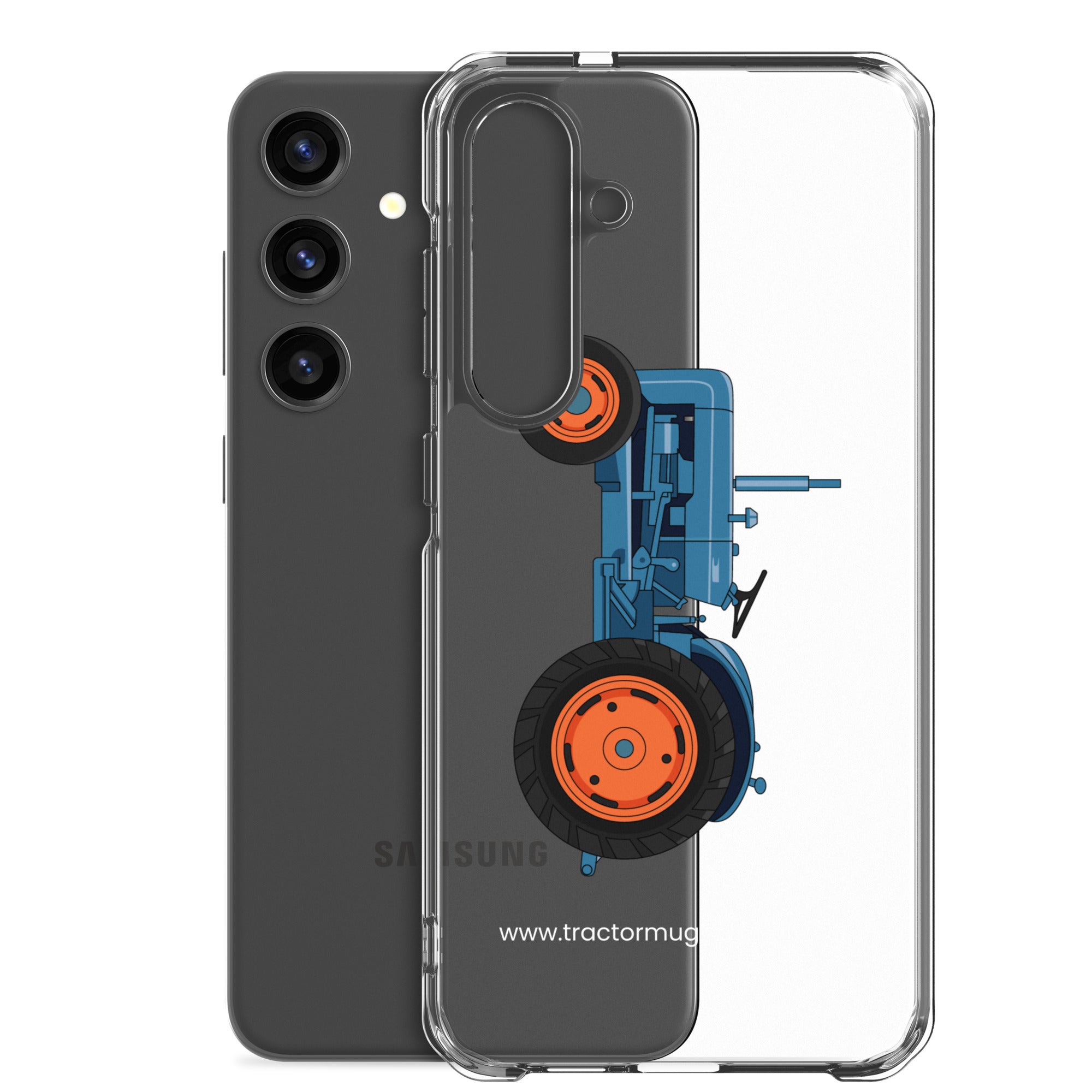 The Tractor Mugs Store Fordson Dexta (1958) | Clear Case for Samsung® Quality Farmers Merch