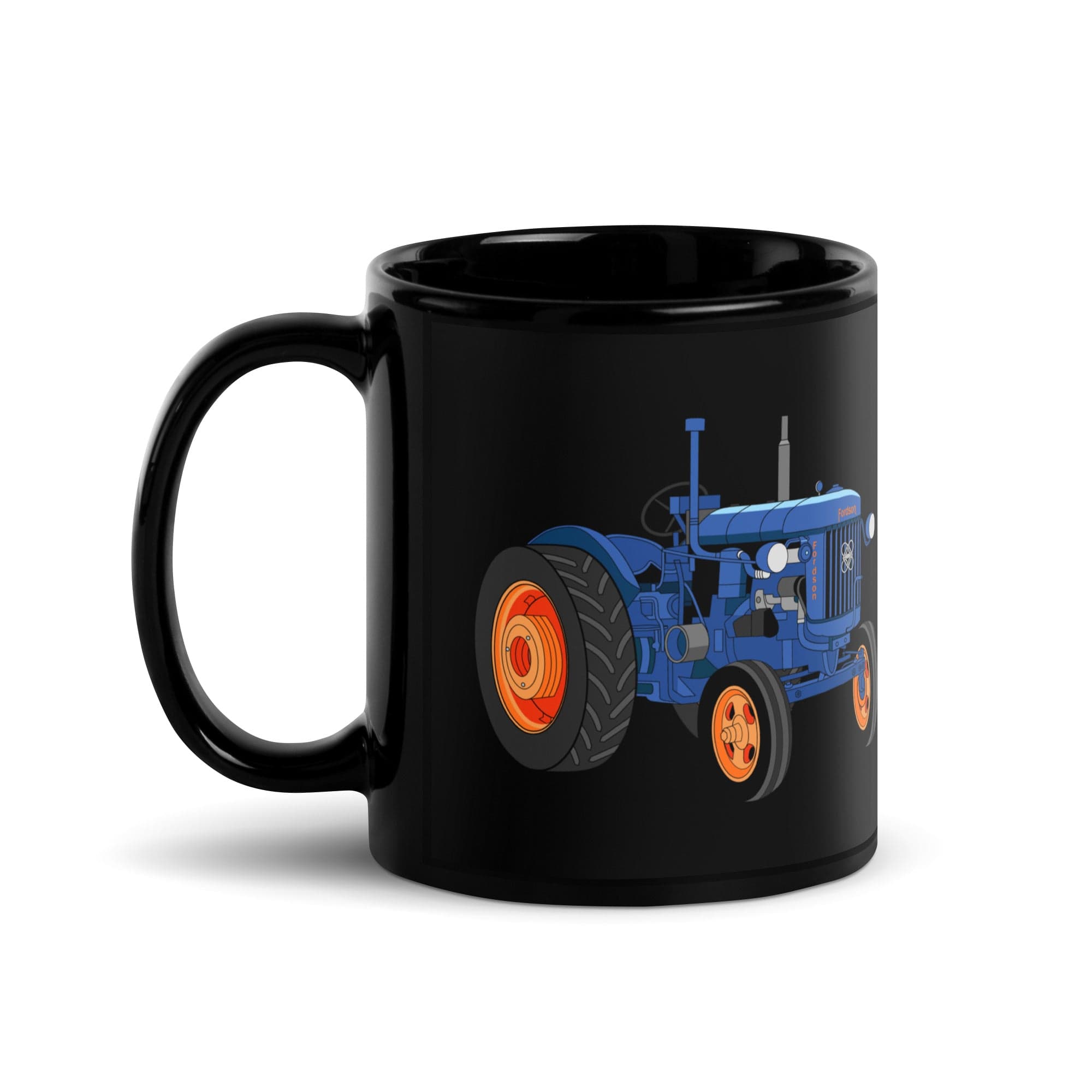 The Tractor Mugs Store Fordson E27N L4 | Black Glossy Mug Quality Farmers Merch