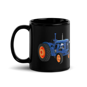 The Tractor Mugs Store Fordson E27N L4 | Black Glossy Mug Quality Farmers Merch