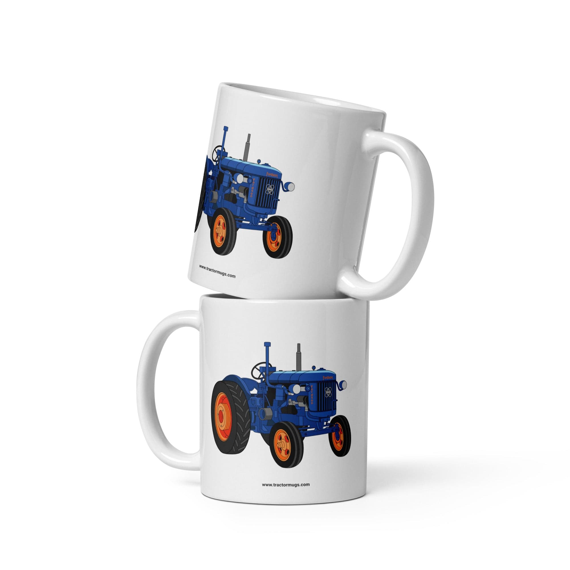 The Tractor Mugs Store Fordson E27N L4 | White glossy mug Quality Farmers Merch