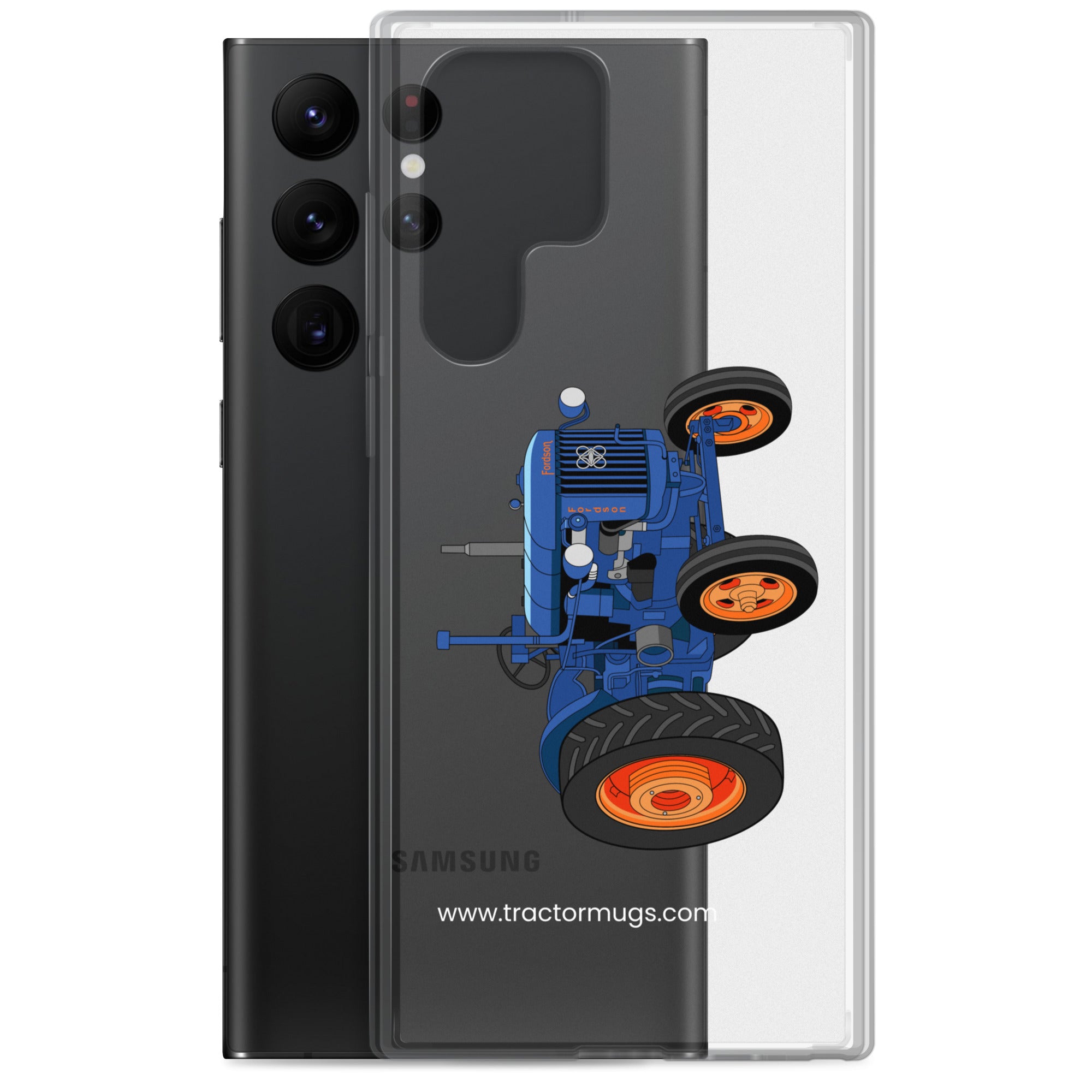 The Tractor Mugs Store Fordson E27N L4a | Clear Case for Samsung® Quality Farmers Merch