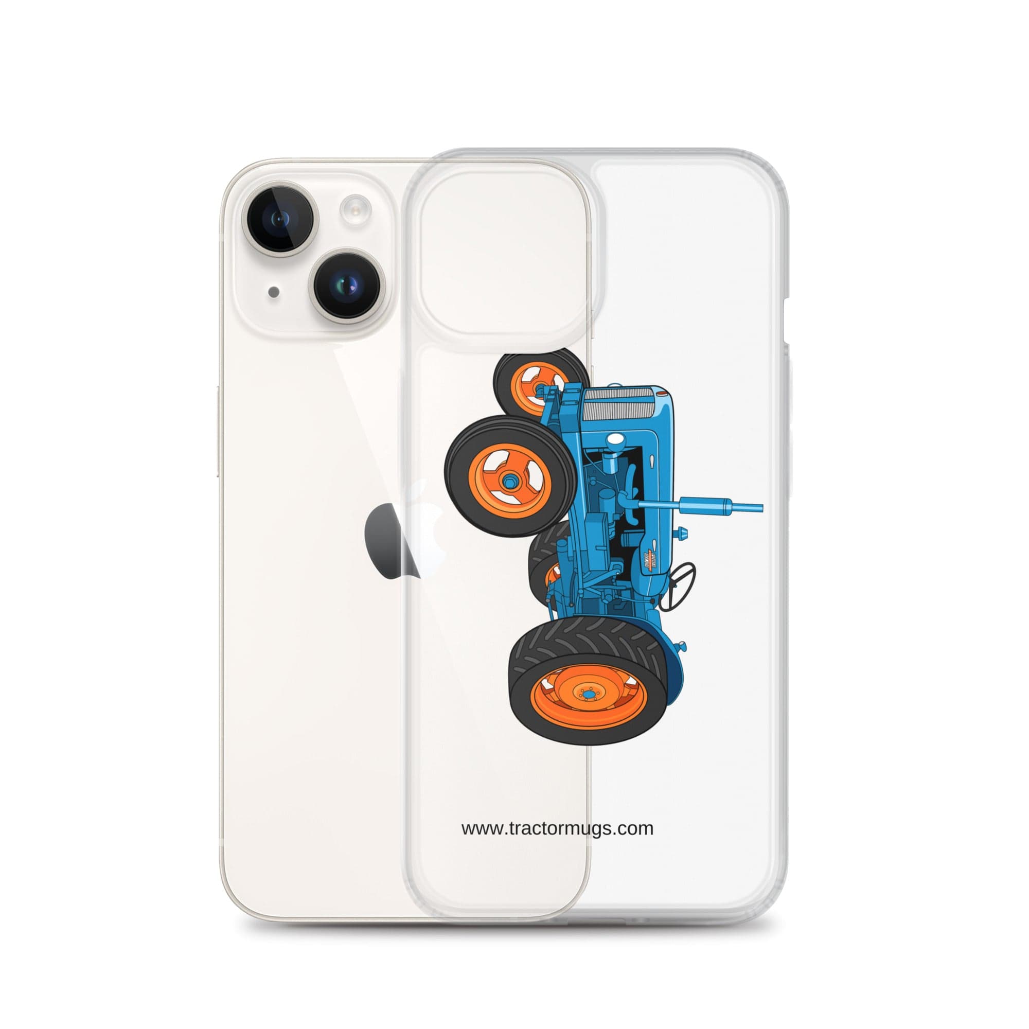 The Tractor Mugs Store Fordson Power Major (1958) | Clear Case for iPhone® Quality Farmers Merch