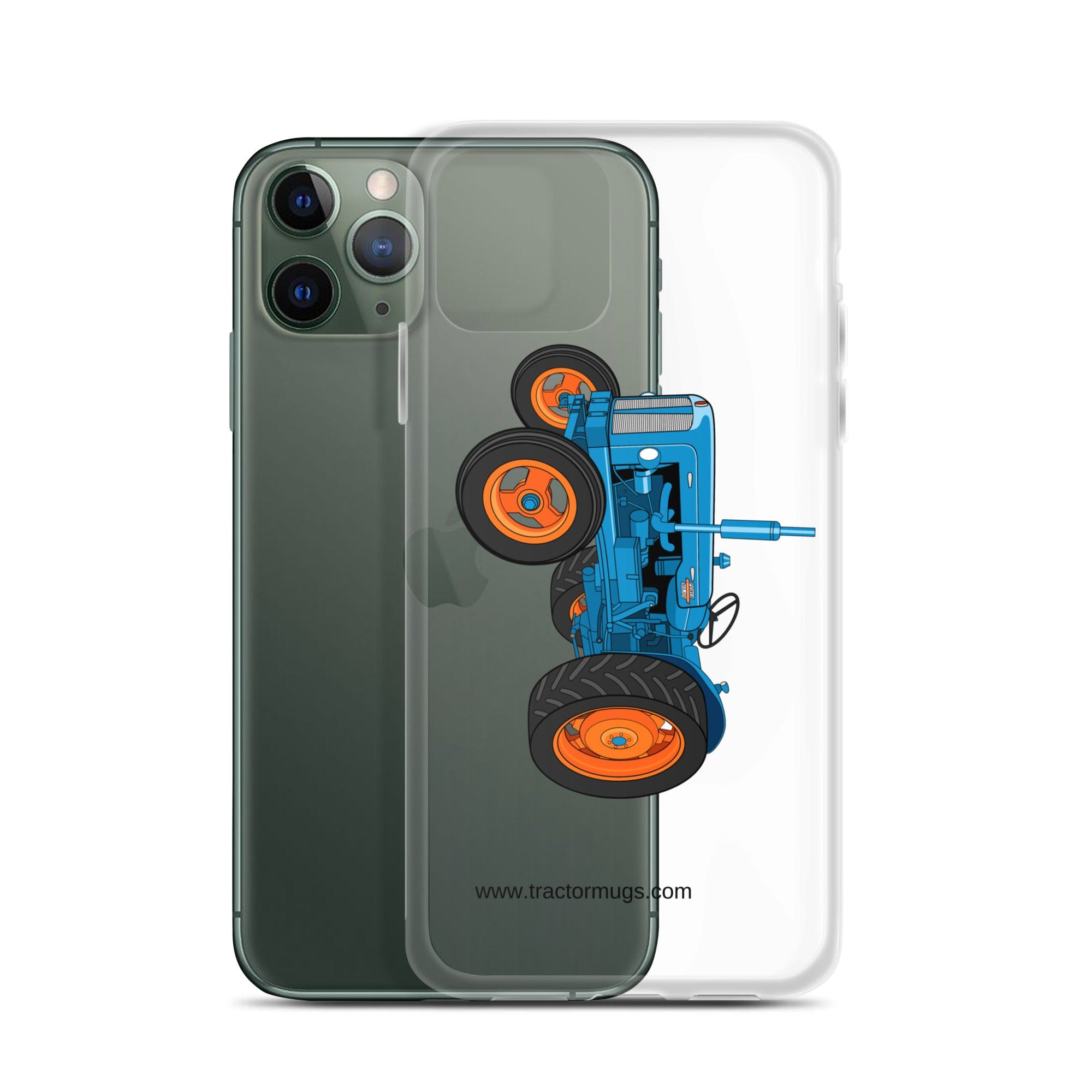 The Tractor Mugs Store Fordson Power Major (1958) | Clear Case for iPhone® Quality Farmers Merch