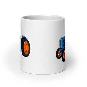 The Tractor Mugs Store Fordson Power Major (1958) | White glossy mug Quality Farmers Merch