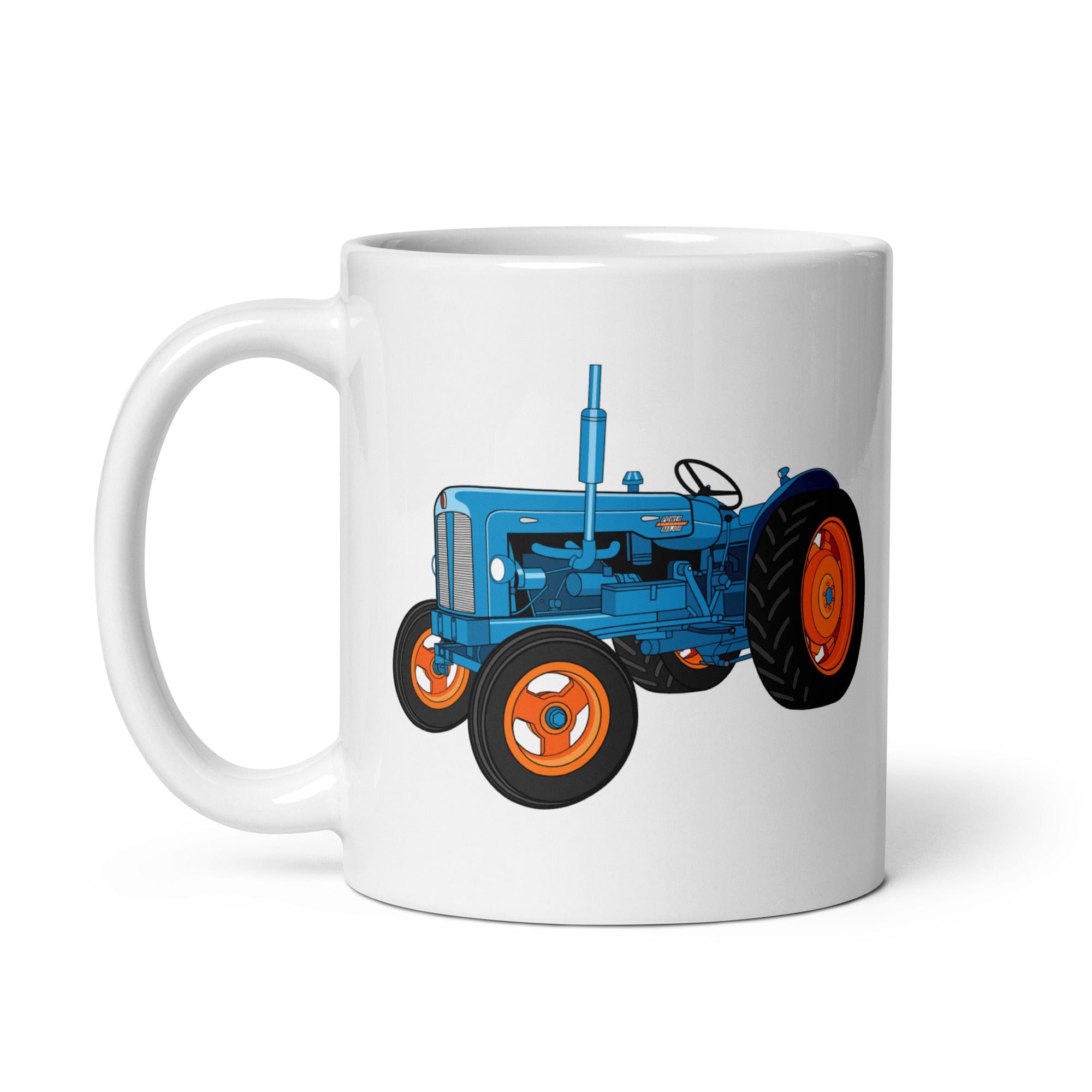 The Tractor Mugs Store Fordson Power Major (1958) | White glossy mug Quality Farmers Merch