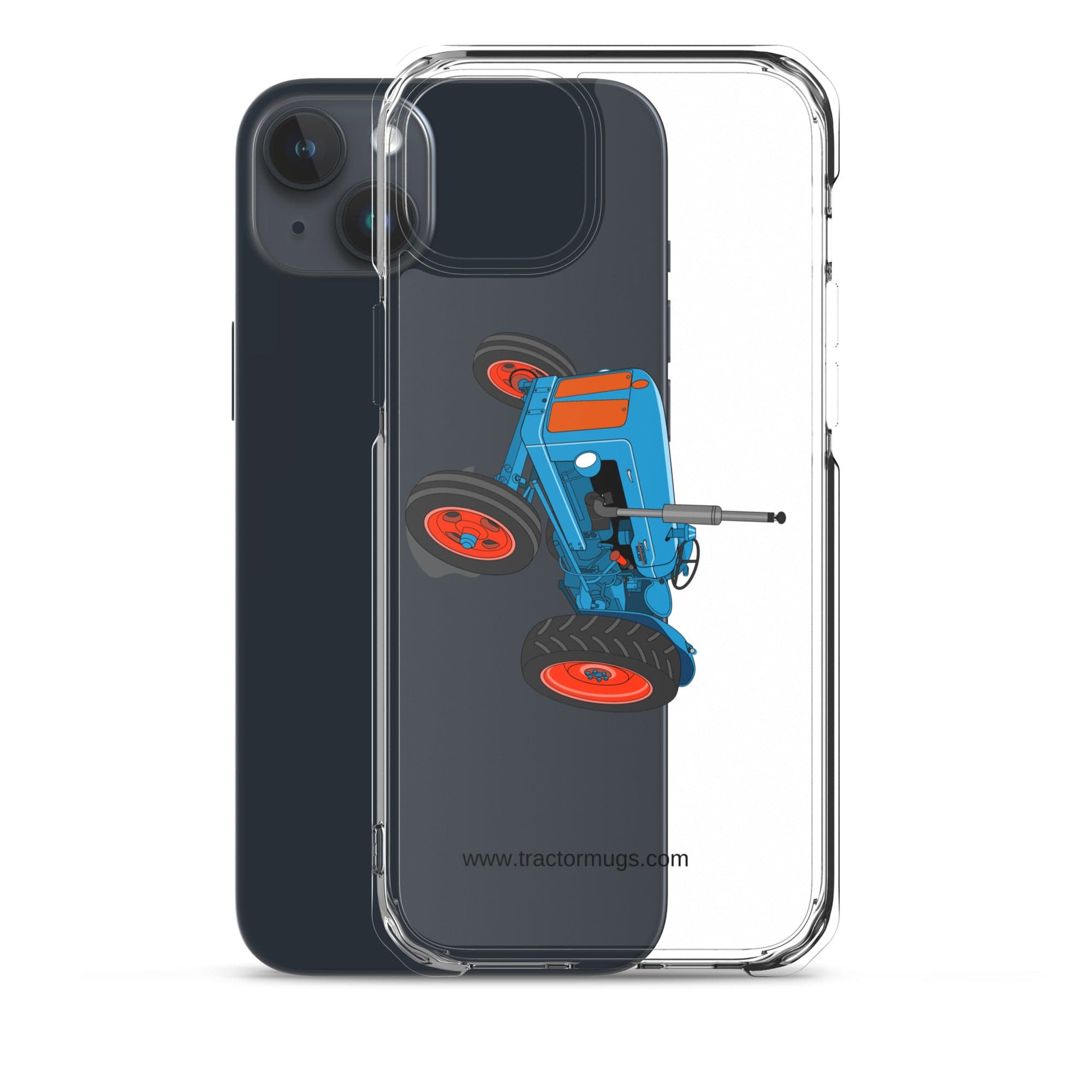 The Tractor Mugs Store Fordson Super Dexta | Clear Case for iPhone® Quality Farmers Merch