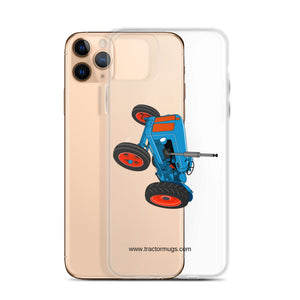 The Tractor Mugs Store Fordson Super Dexta | Clear Case for iPhone® Quality Farmers Merch