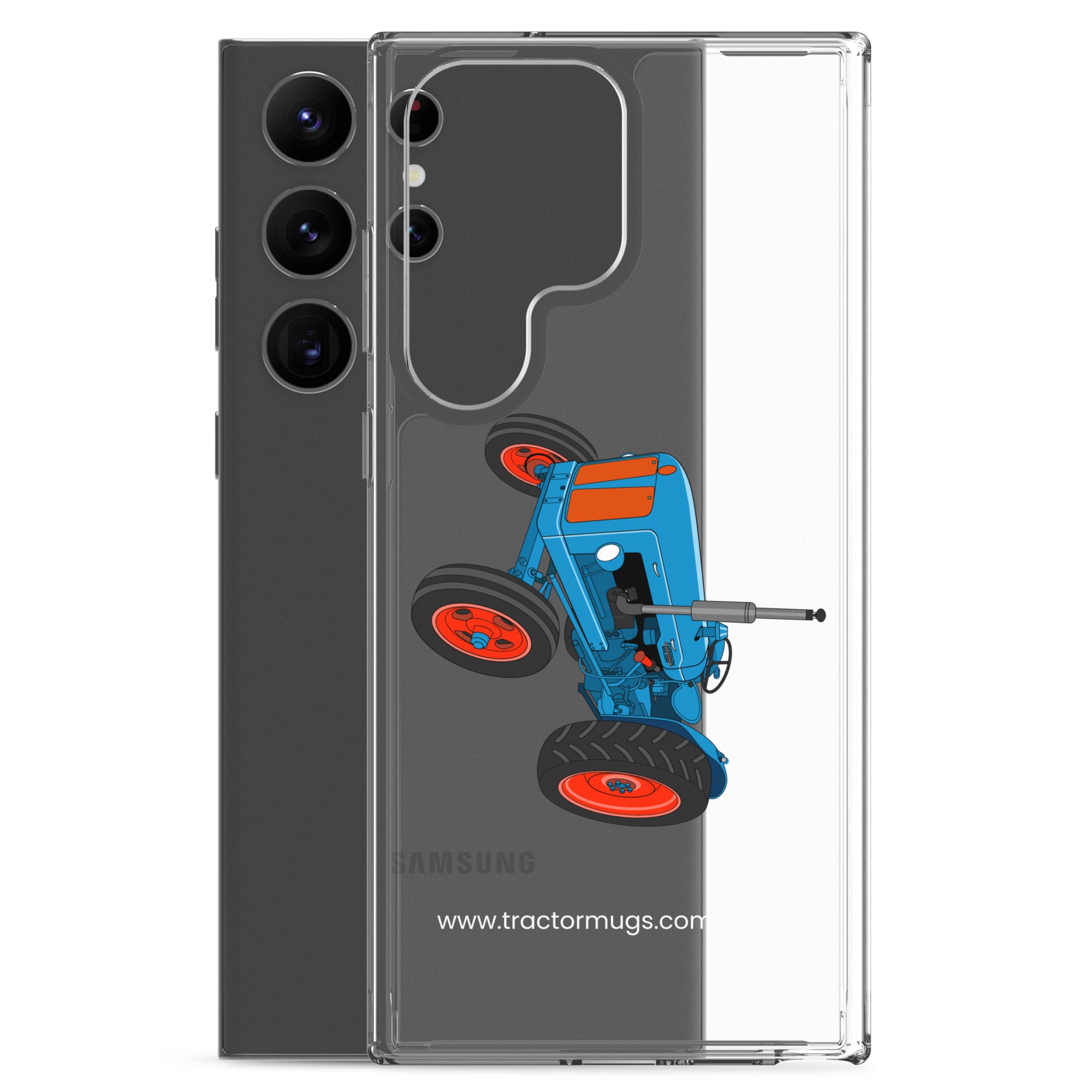 The Tractor Mugs Store Fordson Super Dexta | Clear Case for Samsung® Quality Farmers Merch