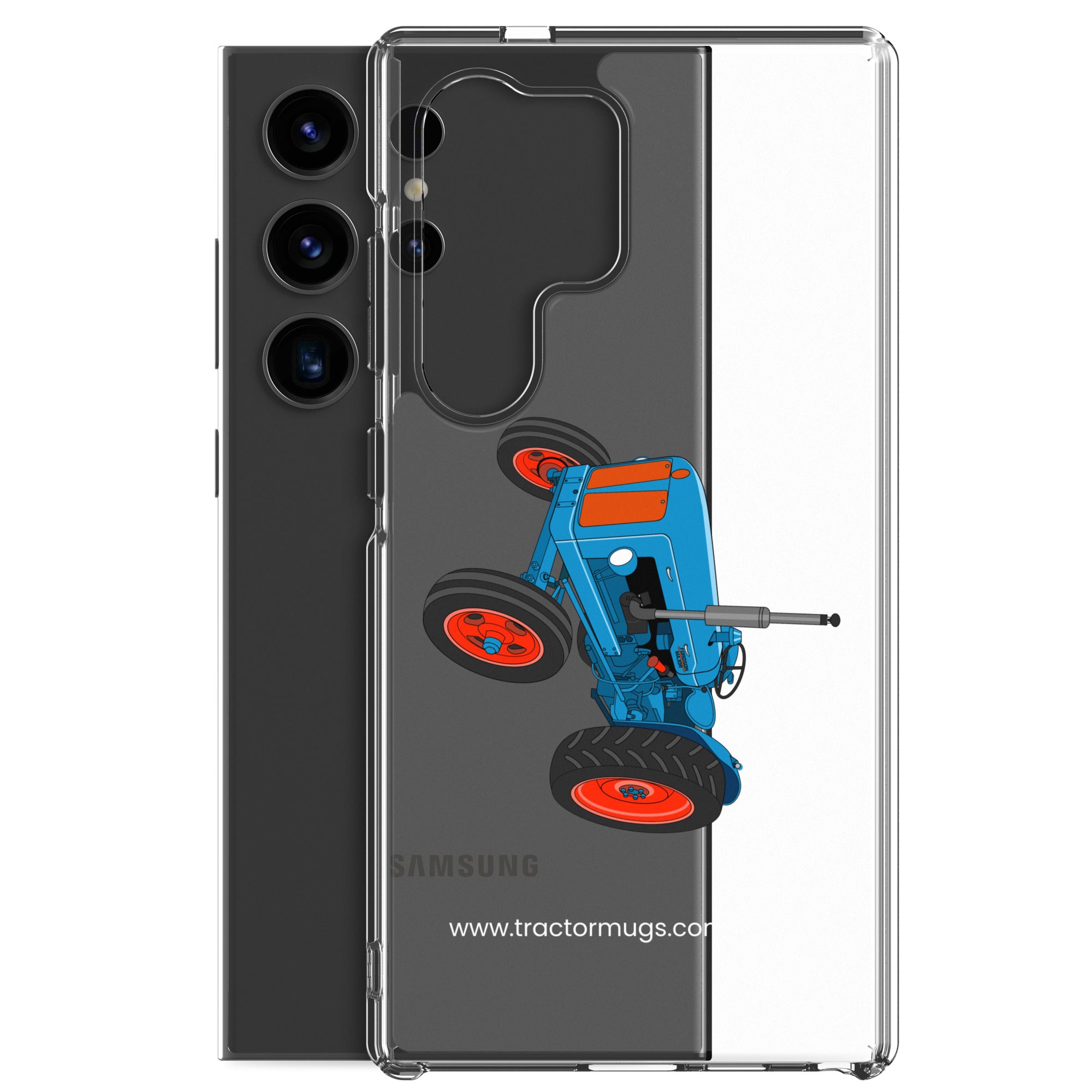 The Tractor Mugs Store Fordson Super Dexta | Clear Case for Samsung® Quality Farmers Merch