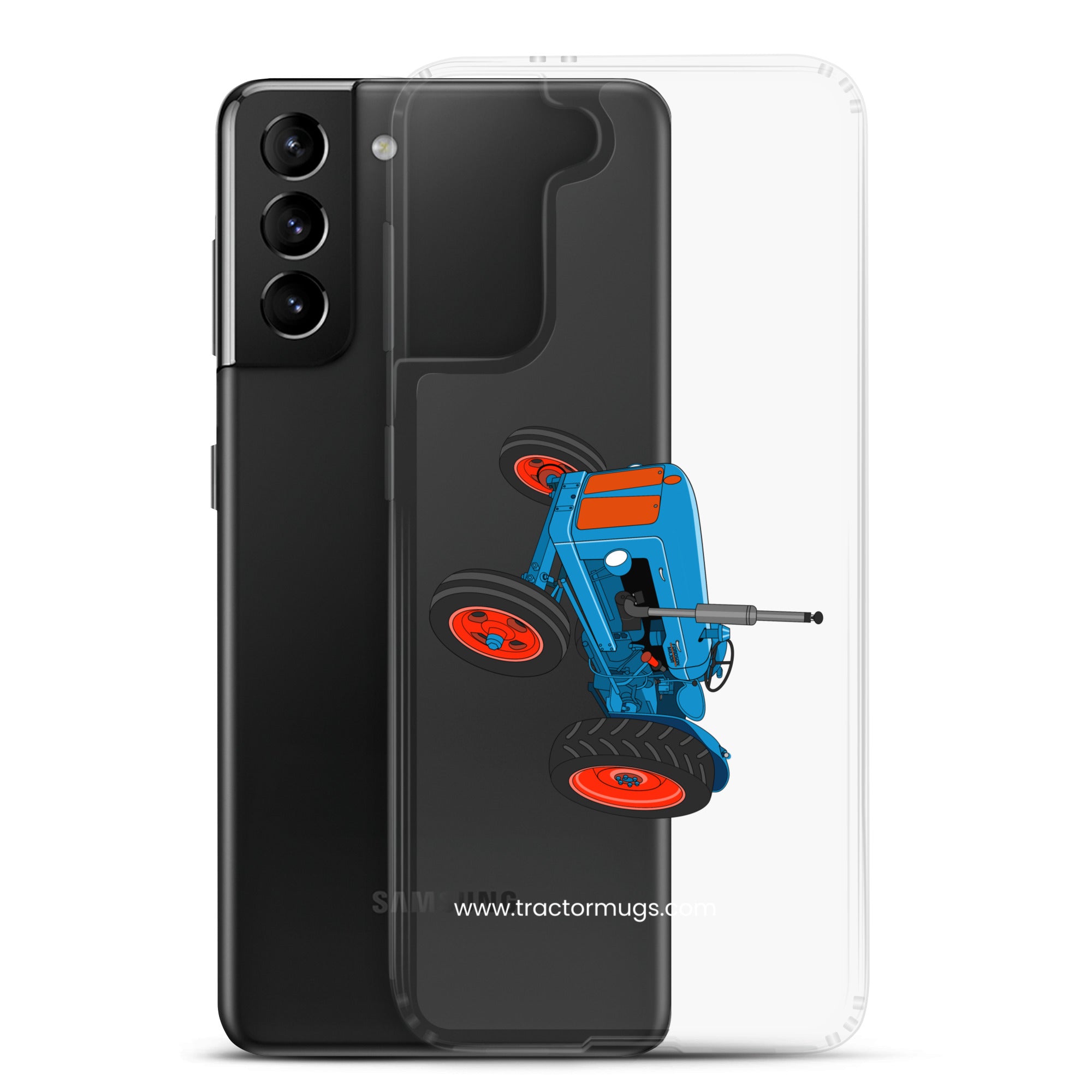 The Tractor Mugs Store Fordson Super Dexta | Clear Case for Samsung® Quality Farmers Merch