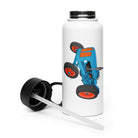 The Tractor Mugs Store Fordson Super Dexta | Stainless steel water bottle with a straw lid Quality Farmers Merch