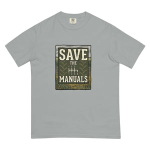 The Tractor Mugs Store Granite / S Save The Manuals | Unisex Premium T-shirt Quality Farmers Merch