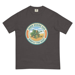 The Tractor Mugs Store Graphite John Deere 530 John Deere 530 SIMPLY THE BEST Retro | Unisex Premium T-shirt Quality Farmers Merch