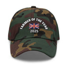 The Tractor Mugs Store Green Camo British Farmer of the Year 2025 | Dad Hat Quality Farmers Merch