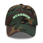 The Tractor Mugs Store Green Camo #FARMER | Dad Hat Quality Farmers Merch