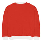 The Tractor Mugs Store Happy Massey Christmas Jumper | Relaxed fit knitted crew neck sweater Quality Farmers Merch