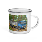 The Tractor Mugs Store Hino 8 Wheel Tipper | Enamel Mug Quality Farmers Merch