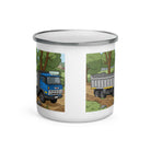 The Tractor Mugs Store Hino 8 Wheel Tipper | Enamel Mug Quality Farmers Merch