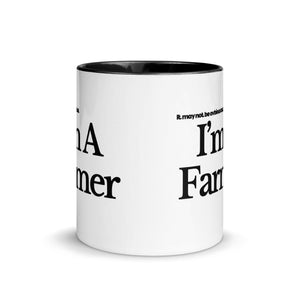 The Tractor Mugs Store I'M A FARMER | Mug with Color Inside Quality Farmers Merch