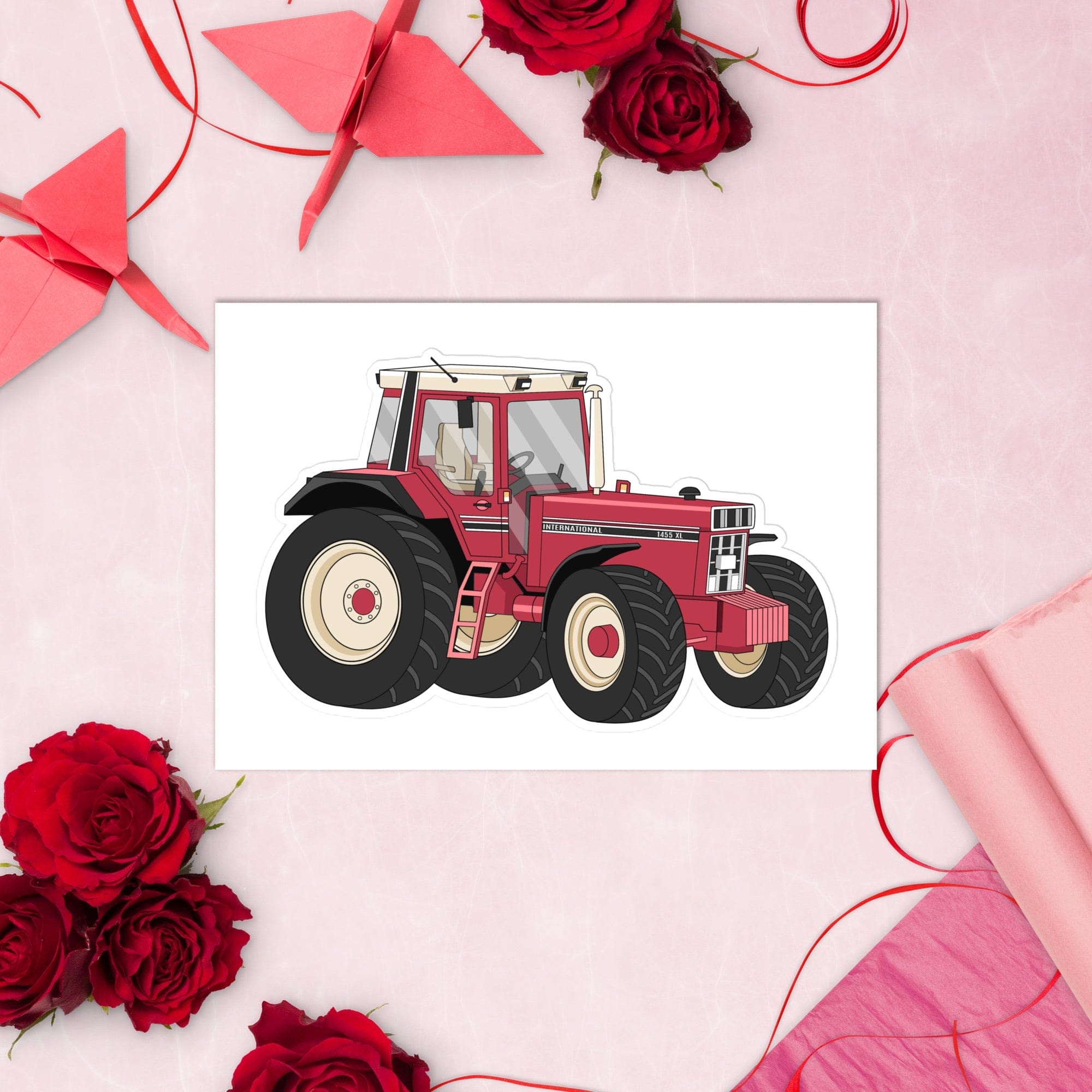 The Tractor Mugs Store IHC 1455 XL | Sticker sheet Quality Farmers Merch