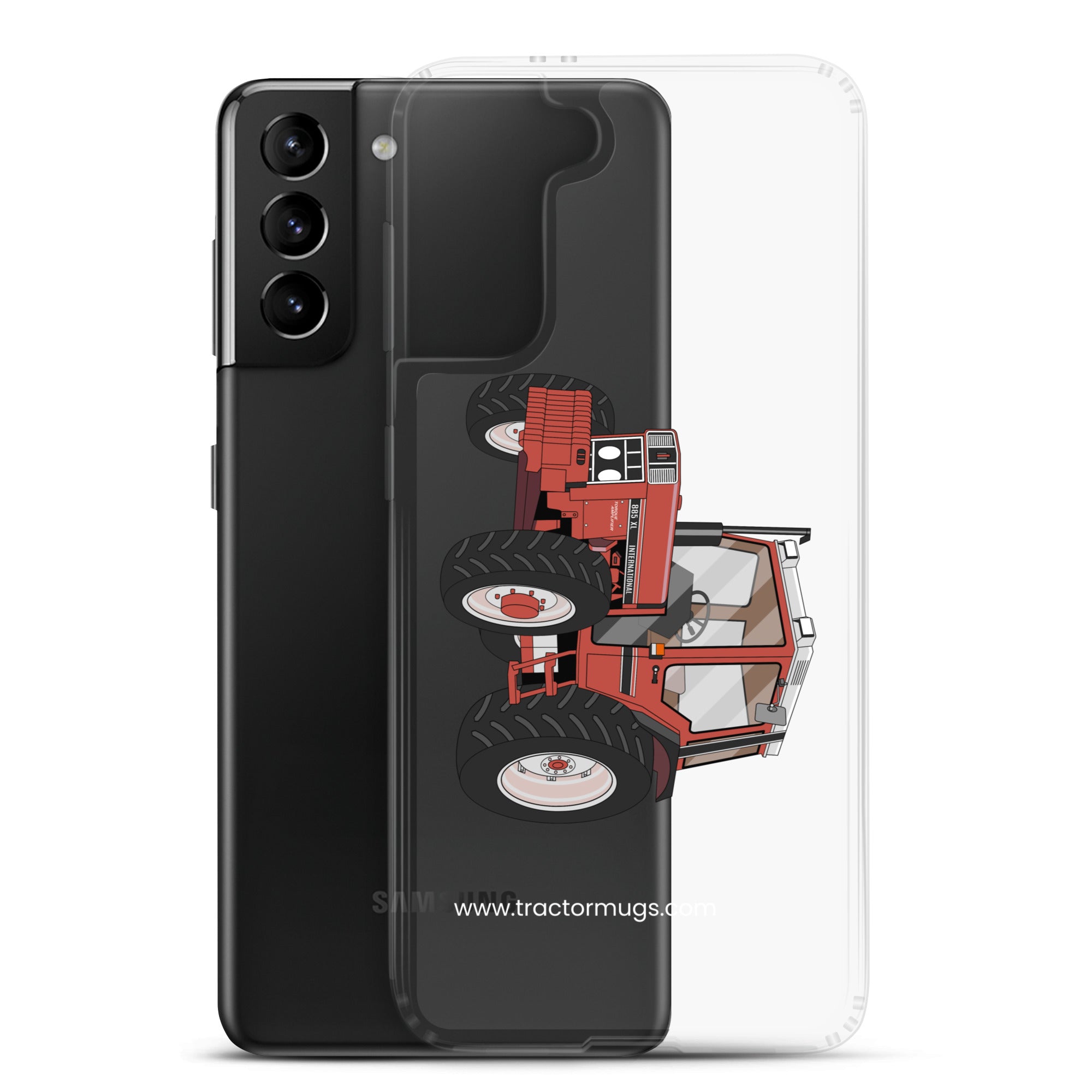 The Tractor Mugs Store International 885 XL 4WD | Clear Case for Samsung® Quality Farmers Merch