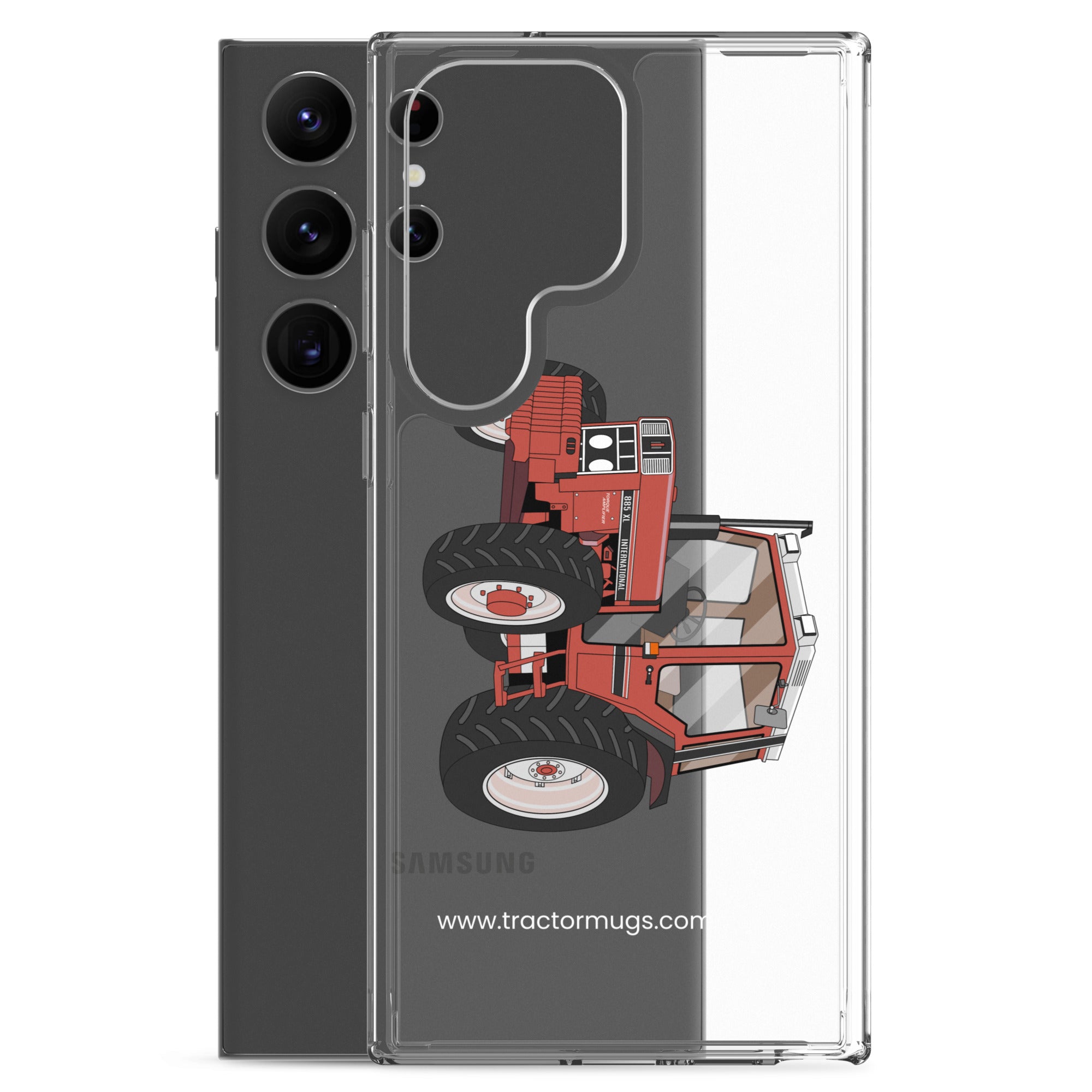 The Tractor Mugs Store International 885 XL 4WD | Clear Case for Samsung® Quality Farmers Merch