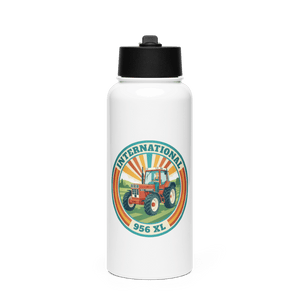 The Tractor Mugs Store International 956 XL | Stainless Steel Water Bottle Quality Farmers Merch