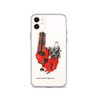 The Tractor Mugs Store iPhone 11 1994 Massey Ferguson 32 Combine Harvester | Clear Case for iPhone® Quality Farmers Merch