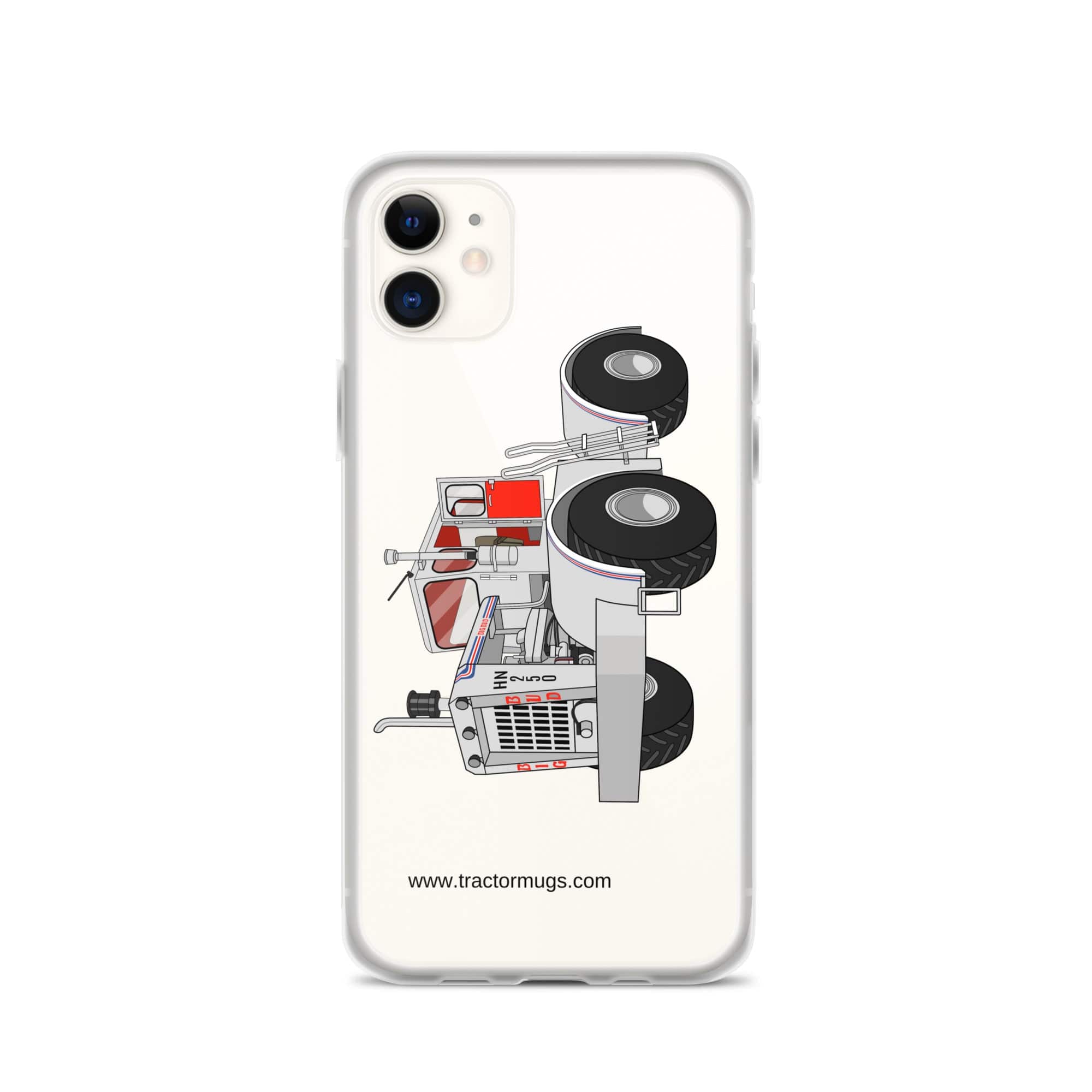 The Tractor Mugs Store iPhone 11 Big Bud Tractor | Clear Case for iPhone® Quality Farmers Merch