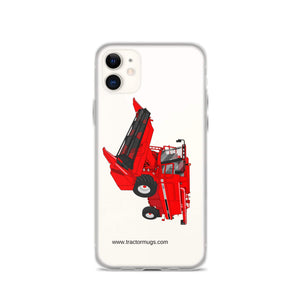 The Tractor Mugs Store iPhone 11 Case IH Axial Flow 2188 Harvester | Clear Case for iPhone® Quality Farmers Merch