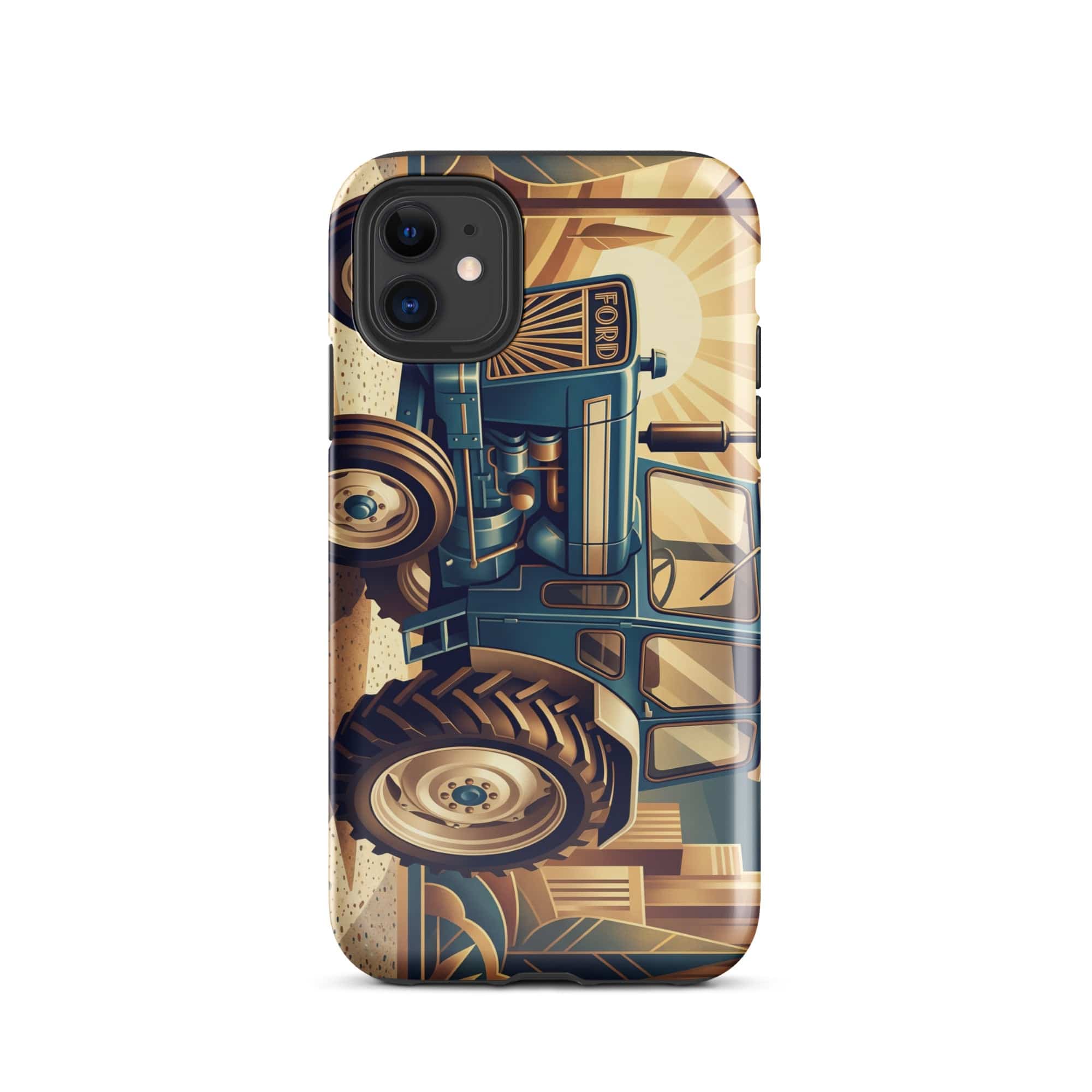 The Tractor Mugs Store iPhone 11 Ford 5000 | Art Deco Tough Case for iPhone® Quality Farmers Merch