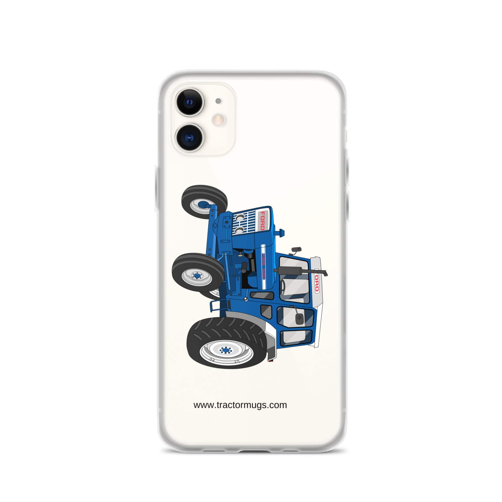 The Tractor Mugs Store iPhone 11 Ford 5000  | Clear Case for iPhone® Quality Farmers Merch