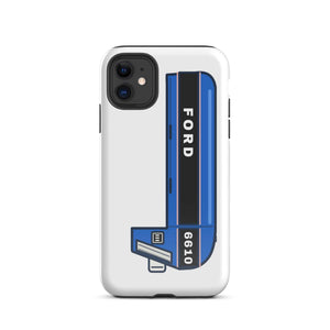 The Tractor Mugs Store iPhone 11 Ford 6610 Bonnet Series | Tough Case for iPhone® Quality Farmers Merch
