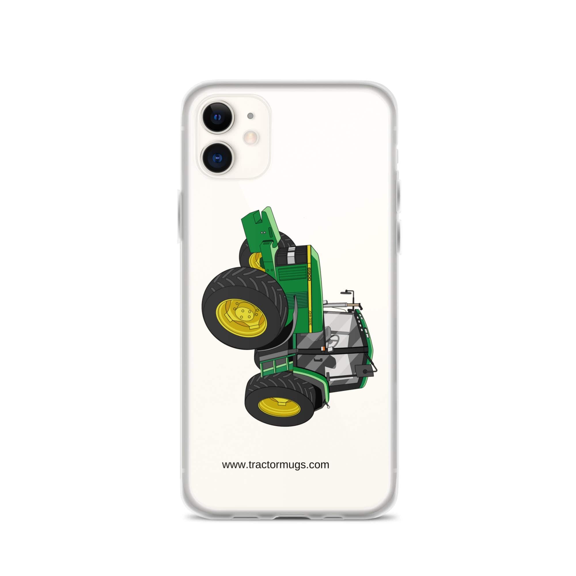 The Tractor Mugs Store iPhone 11 John Deere 6900  |  Clear Case for iPhone® Quality Farmers Merch