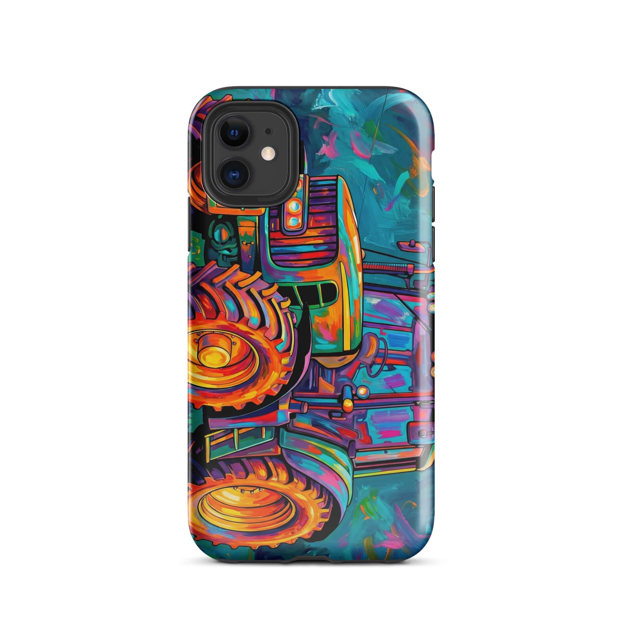 The Tractor Mugs Store iPhone 11 John Deere 6930 | Splash Art Tough Case for iPhone® Quality Farmers Merch