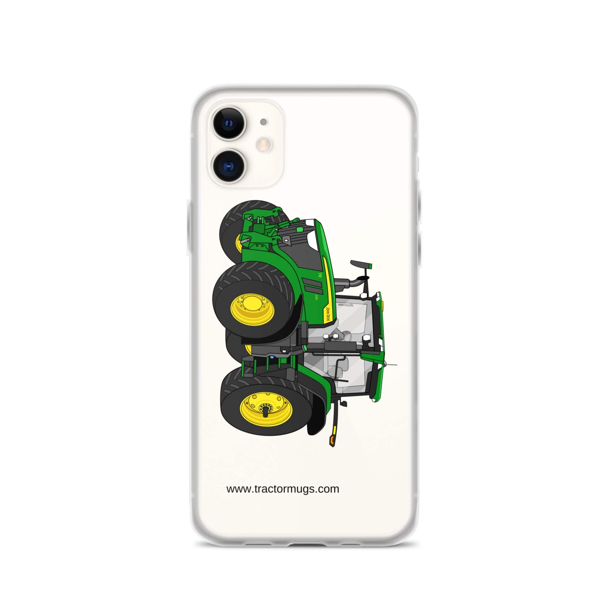 The Tractor Mugs Store iPhone 11 John Deere 7R 350 Aut Power | Clear Case for iPhone® Quality Farmers Merch