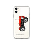The Tractor Mugs Store iPhone 11 Massey Ferguson 135  |  Clear Case for iPhone® Quality Farmers Merch
