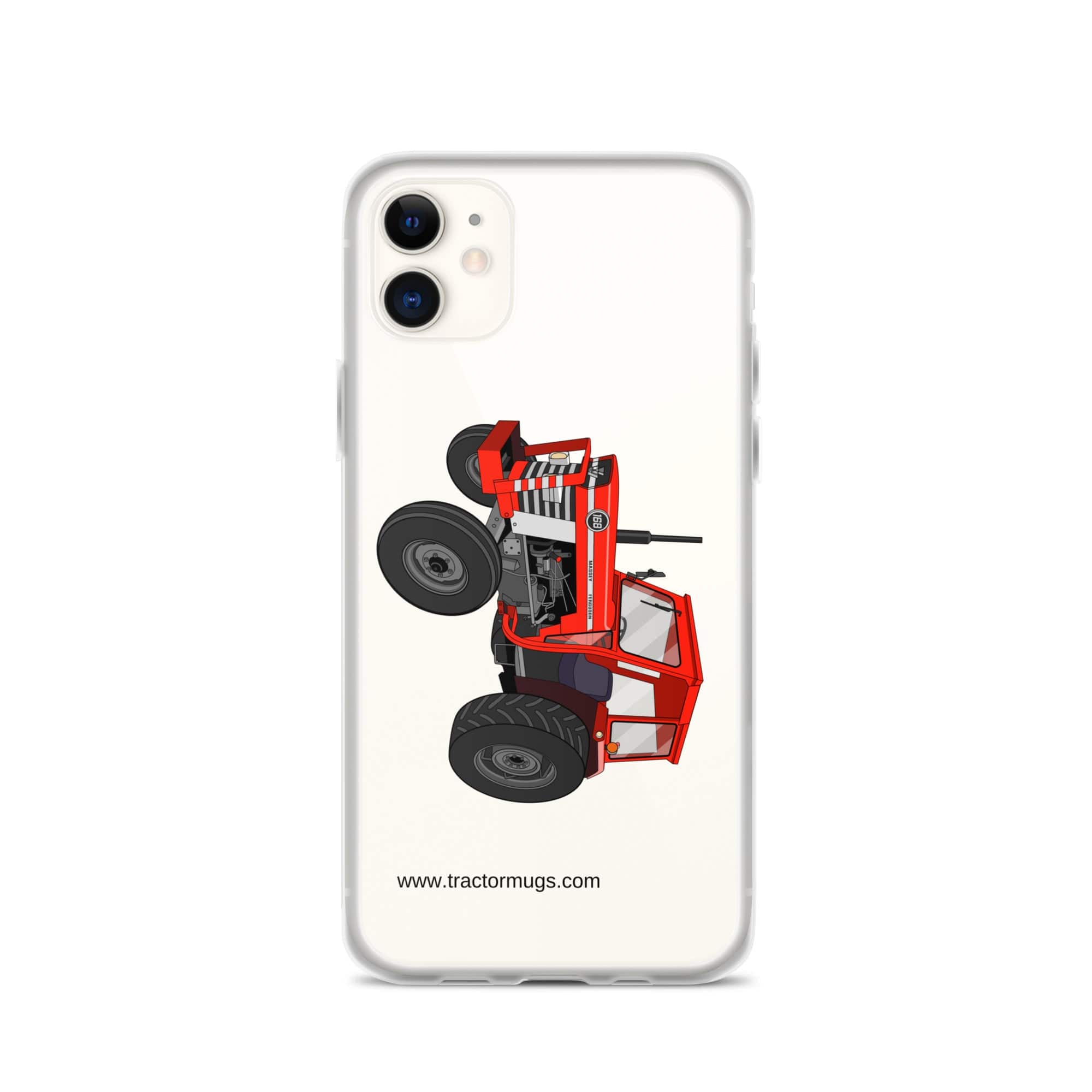 The Tractor Mugs Store iPhone 11 Massey Ferguson 168 |  Clear Case for iPhone® Quality Farmers Merch