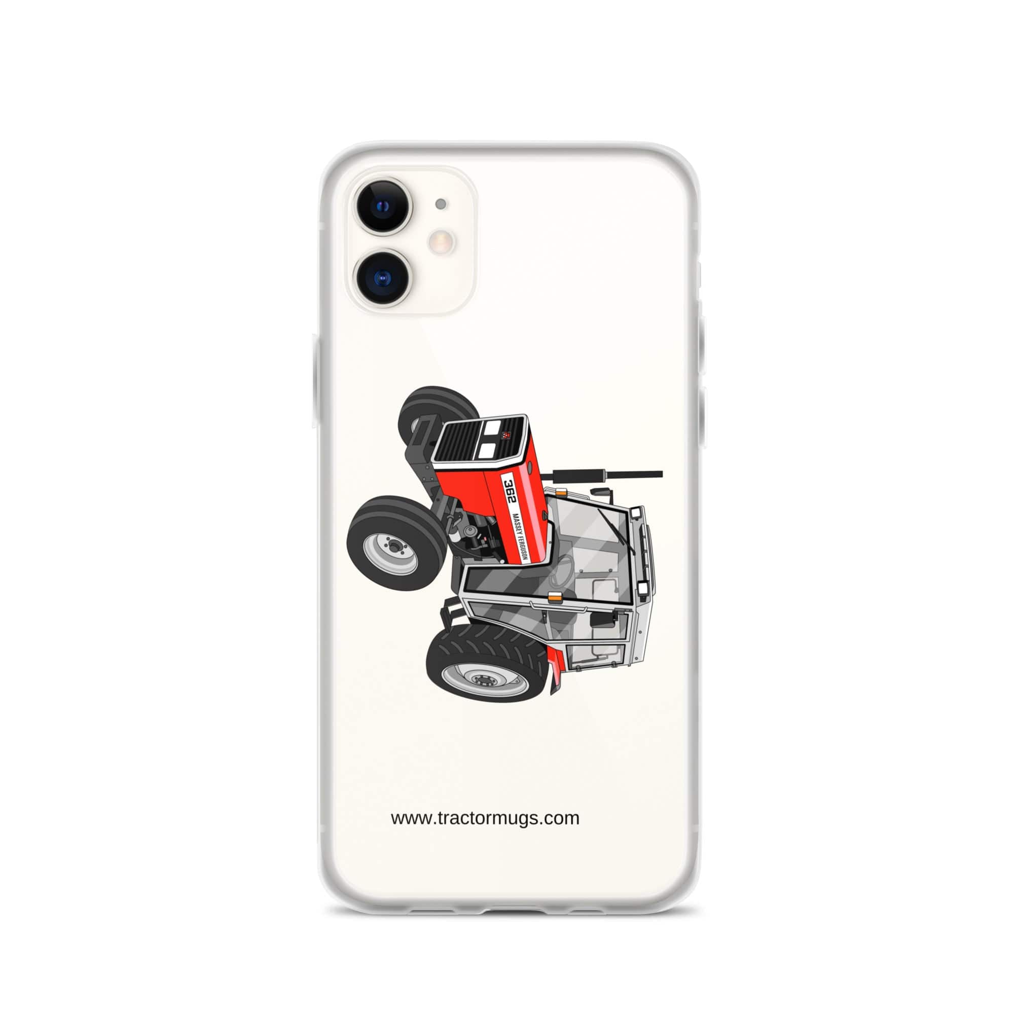 The Tractor Mugs Store iPhone 11 Massey Ferguson 362 | Clear Case for iPhone® Quality Farmers Merch