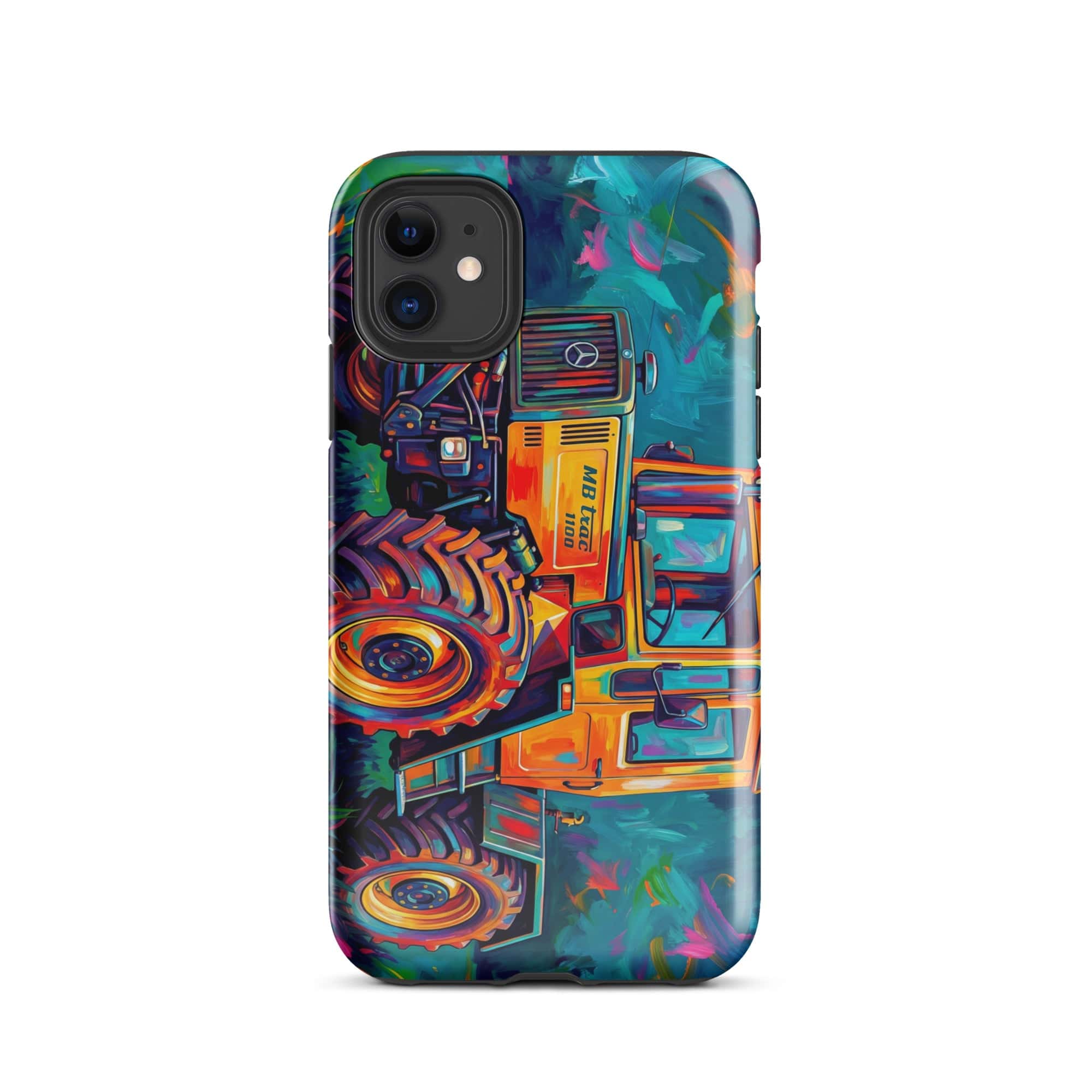 The Tractor Mugs Store iPhone 11 MB TRAC 1100 | Splash Art Tough Case for iPhone® Quality Farmers Merch