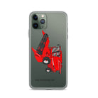 The Tractor Mugs Store iPhone 11 Pro Case IH Axial Flow 2188 Harvester | Clear Case for iPhone® Quality Farmers Merch