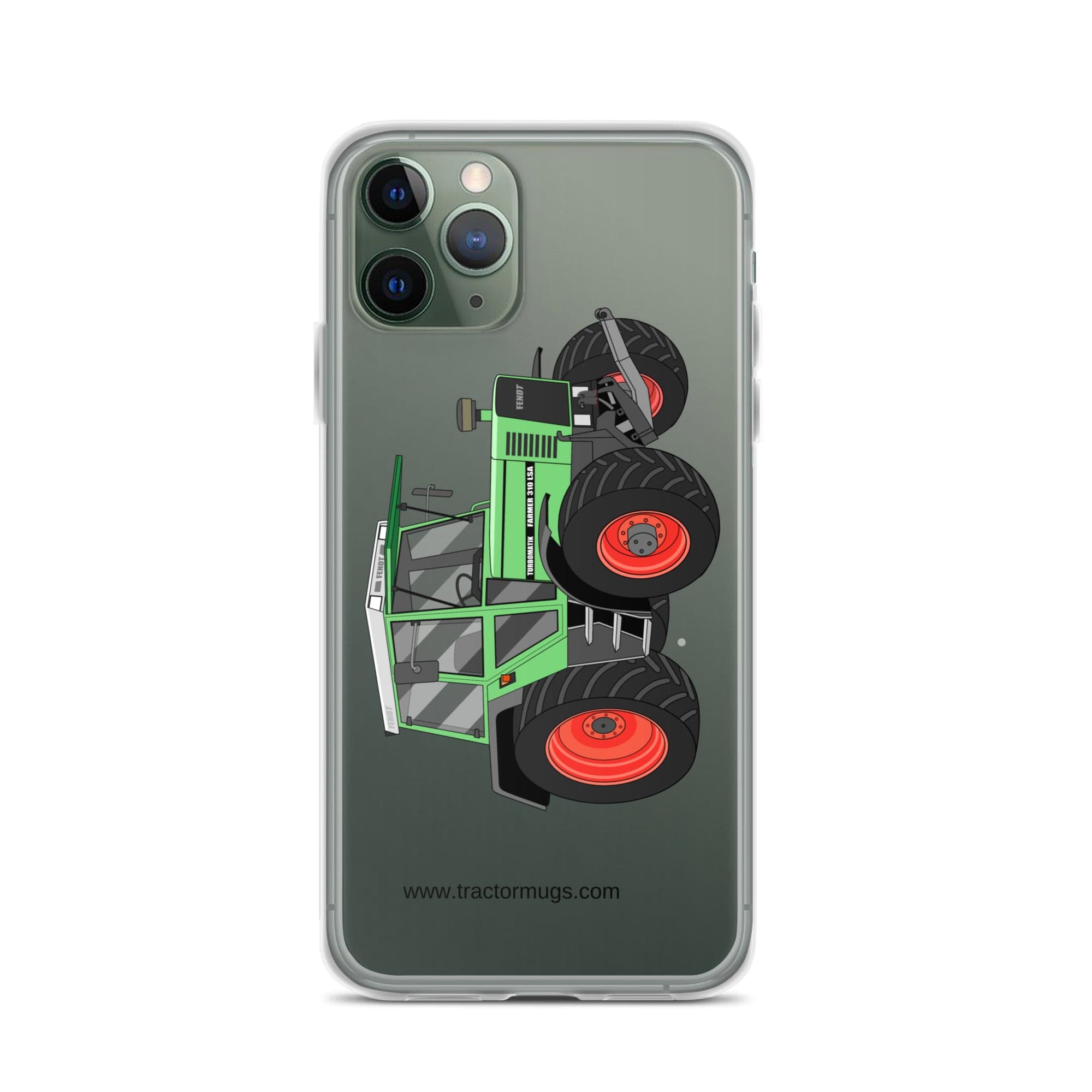 The Tractor Mugs Store iPhone 11 Pro Fendt 310 LSA  |  Clear Case for iPhone® Quality Farmers Merch